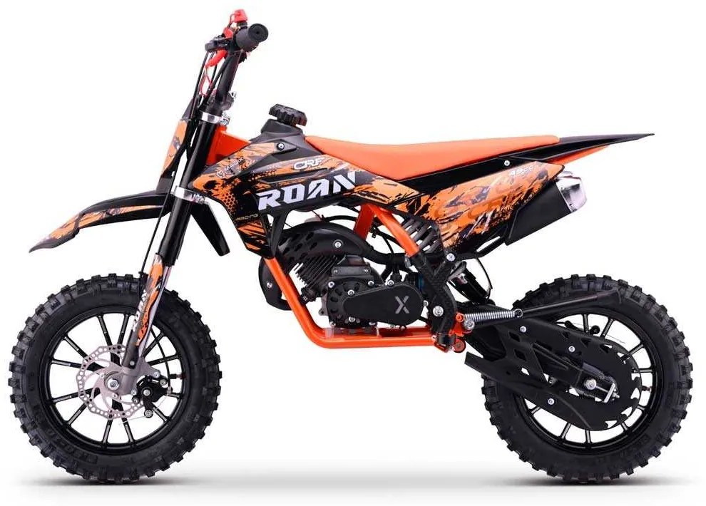 MINI MOTO Crianças MINICROSS gasolina 49cc Roan CRF 10/10" 3.5cv Laranja