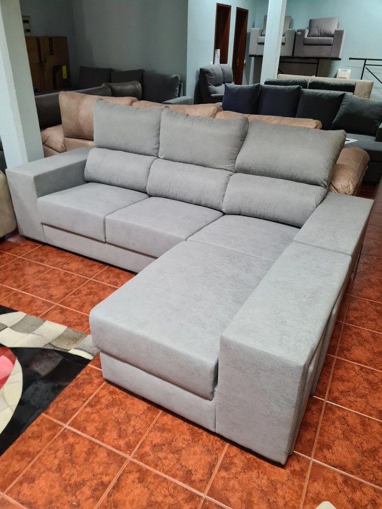 Sofá Maiorca (255x175cm | c/deslizantes | Personalizável)