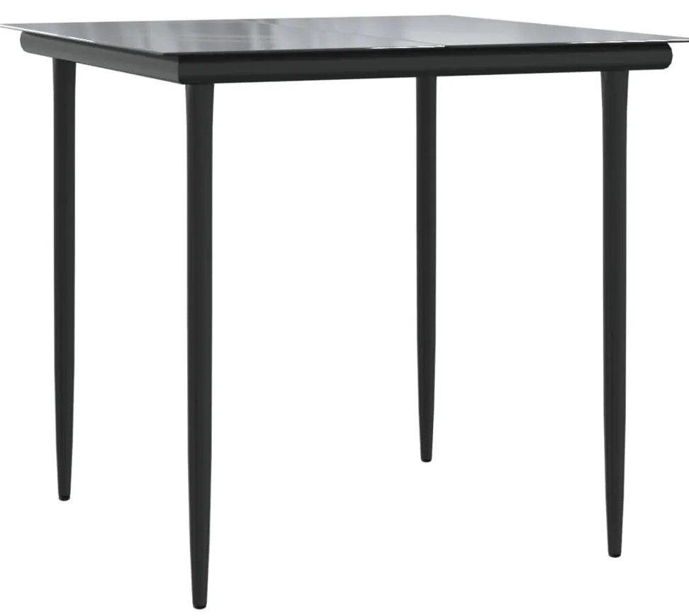 3 pcs conjunto de jantar p/ jardim c/ almofadões vime PE cinza