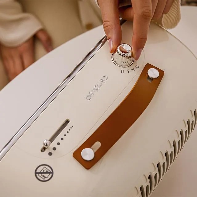 Aquecedor de mesa de cerâmico ReadyWarm 1500W Ceramic Retro