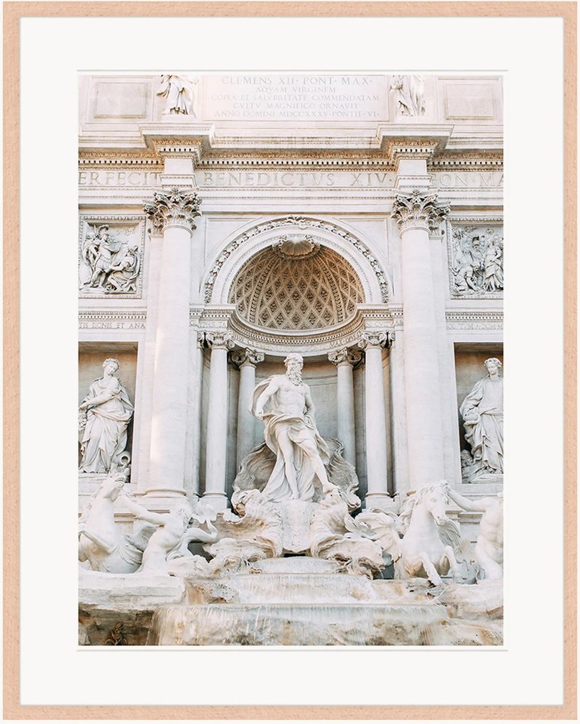 Impressão digital emoldurada Trevi