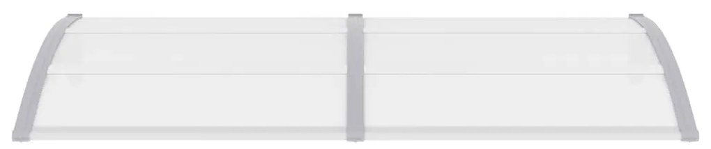 Toldo de porta 200x100 cm PC cinzento