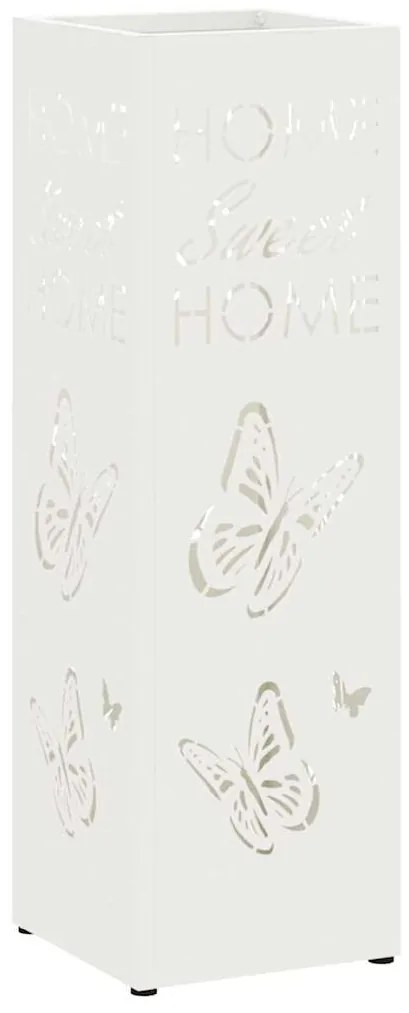 Suporte para Guarda-Chuva Branco Metal Padrão Durável