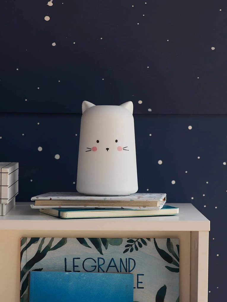 Luz de presença Gato   branco