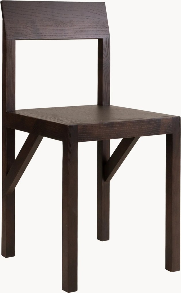 Cadeira de jantar em madeira de freixo Bracket