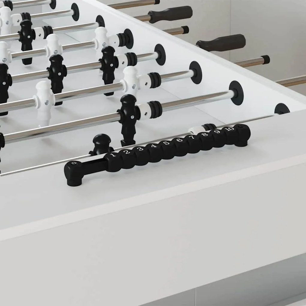 vidaXL Contadores de Mesa de Futebol 2 pcs Preto 30 x 2,2 x 2,9 cm