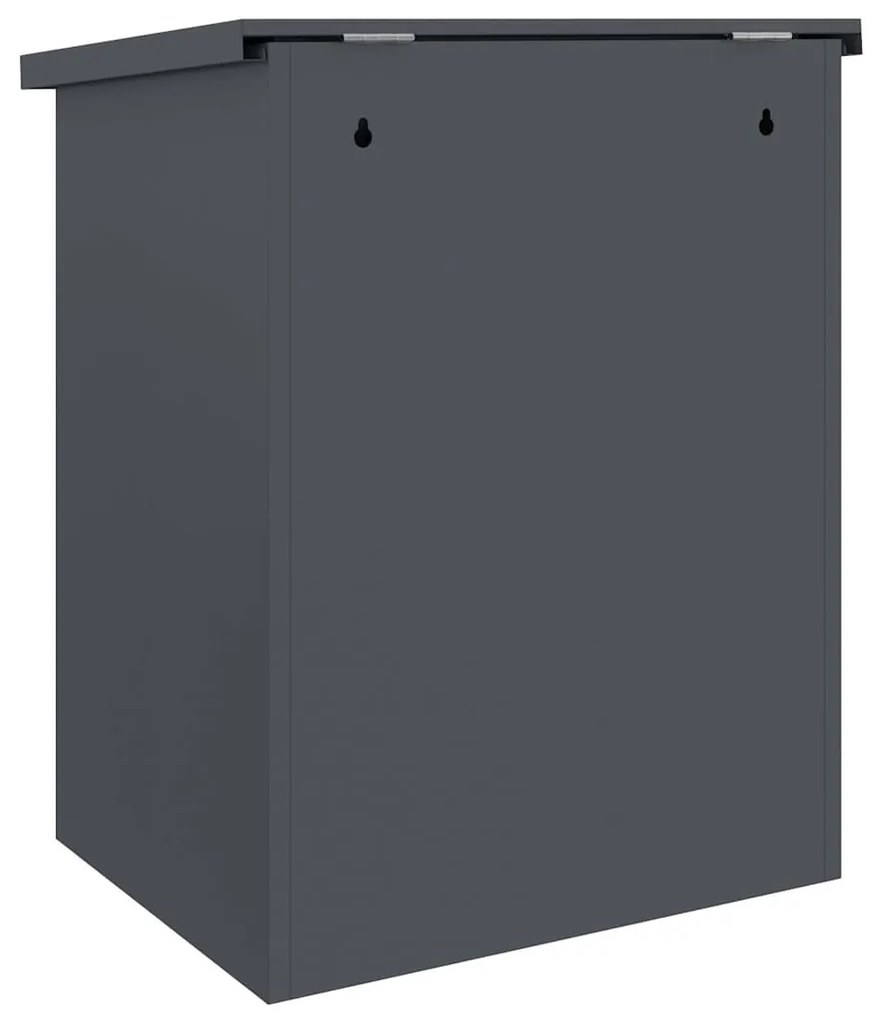 Caixa para entrega de pacotes Antracite 44 x 35 x 59 cm Aço