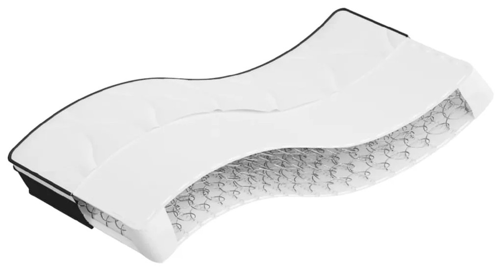 vidaXL Colchão de molas bonnell médio 70x200 cm