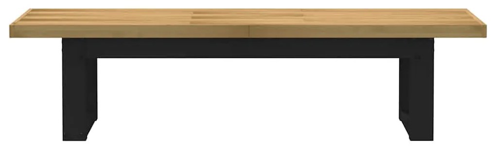 Banco de jantar NOAIN pernas forma U 180x40x45 cm pinho maciço