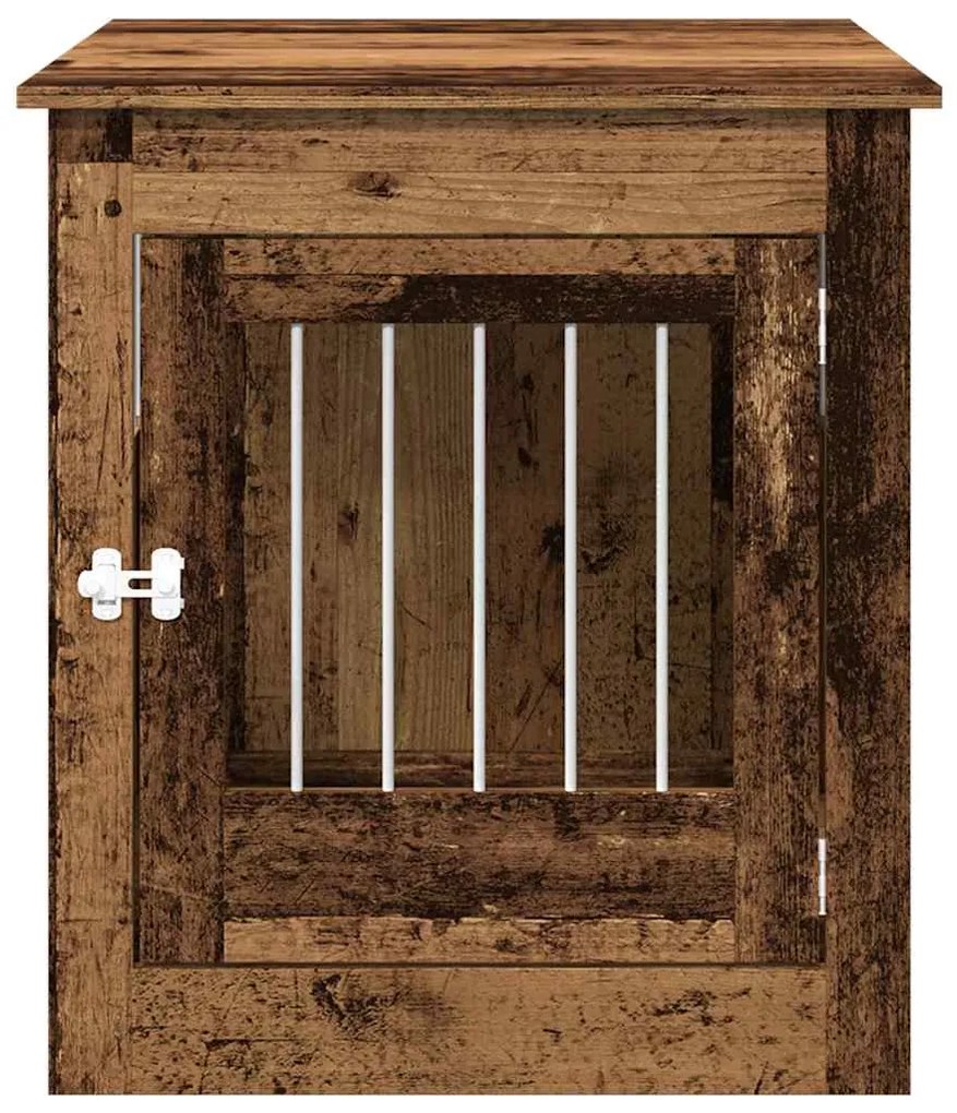 Móveis para caixas para cães madeira velha 64,5x80x71 cm