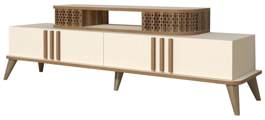 Móvel TV Eylül – Creme – 168x39x51 cm