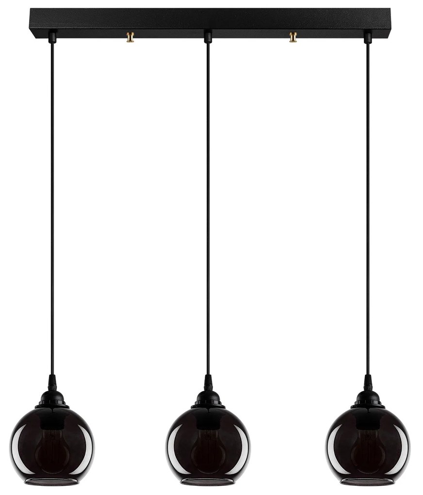 Chandelier Smoked – Fume – 65 x 65 cm