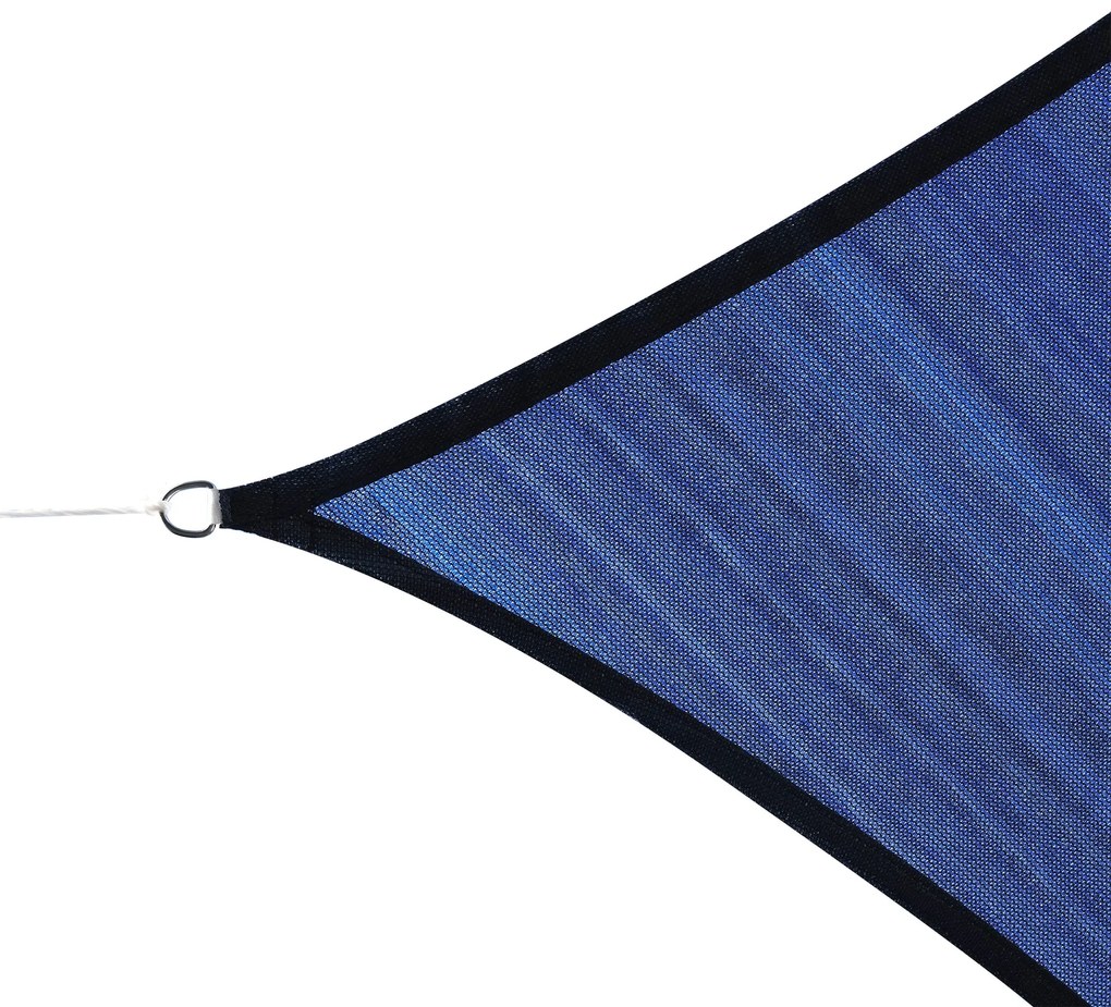 Vela de Sombra Retangular 4x6 m Toldo Vela de HDPE com Proteção UV Ane