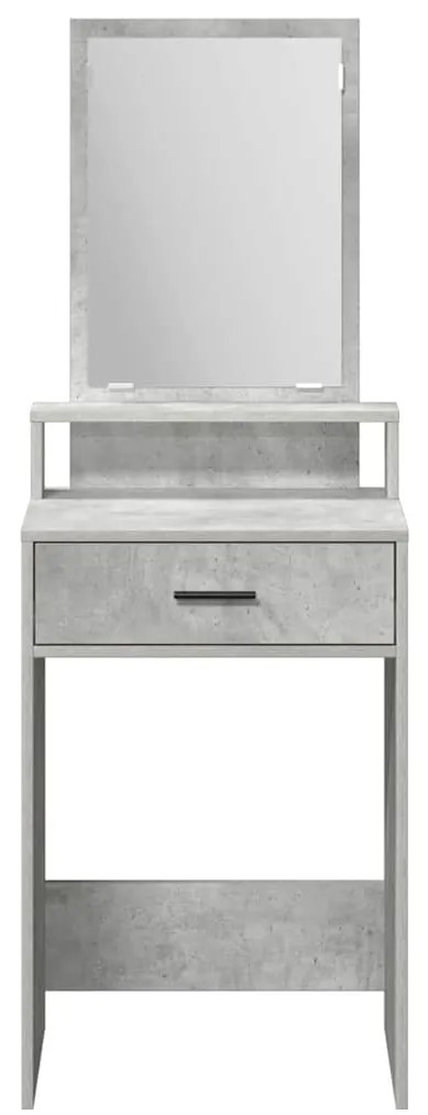 Tocador vidaXL com Gavetas Cinzento Betão 50x41x140 cm