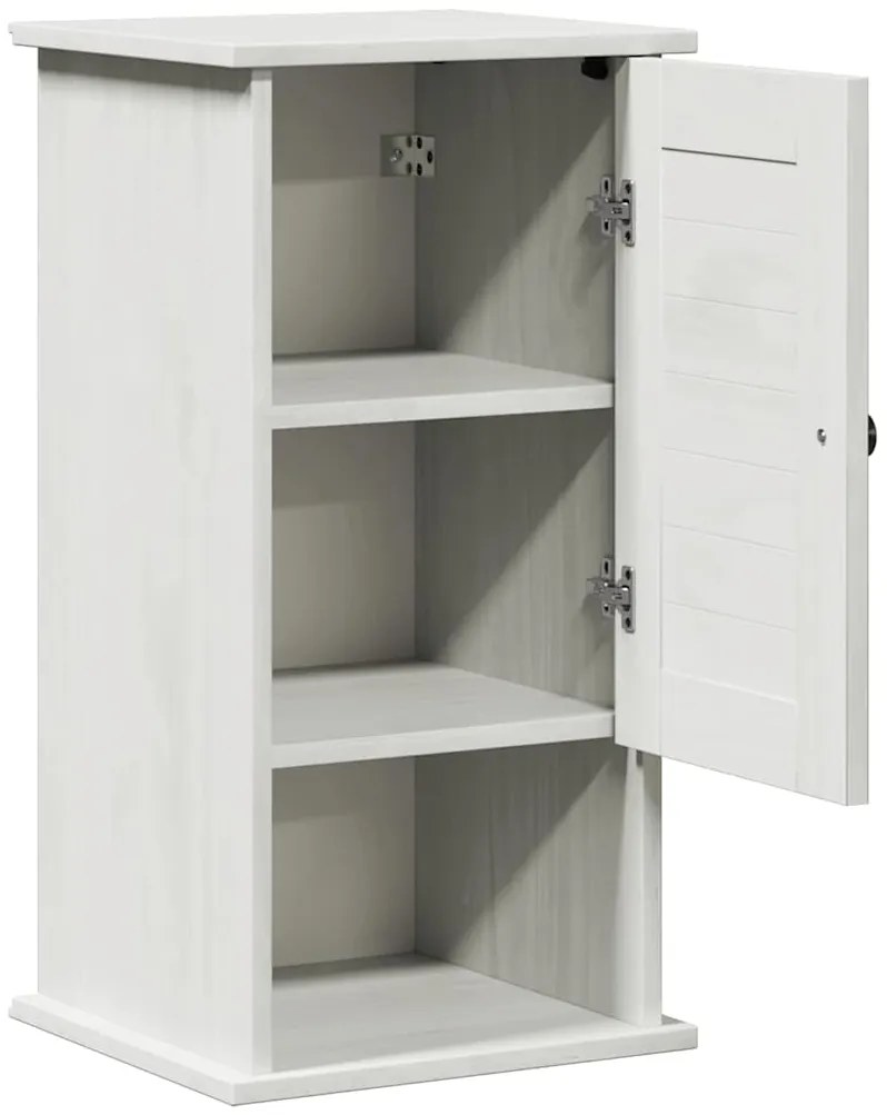 Gabinete de Banheiro Suspenso Branco 37 x 34 x 71.5 cm