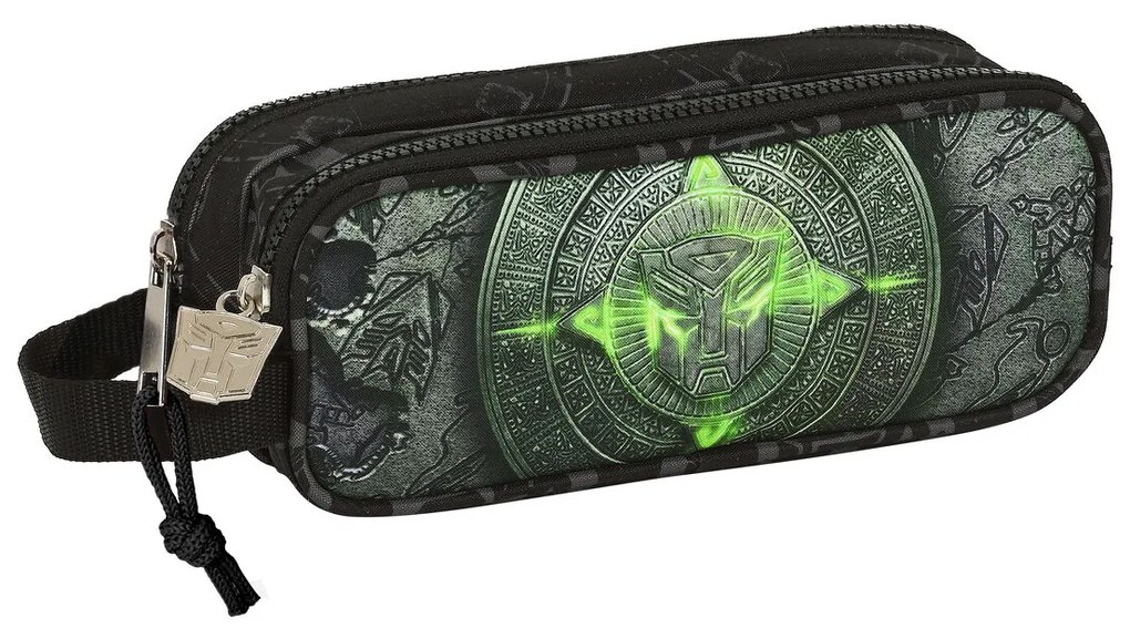 Malas para Tudo Duplas Transformers Preto 21 X 8 X 6 cm