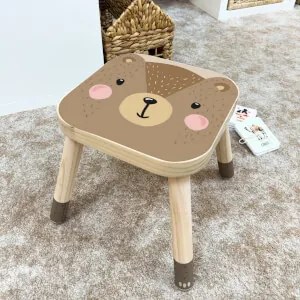Autocolante para cadeira IKEA FLISAT - Urso