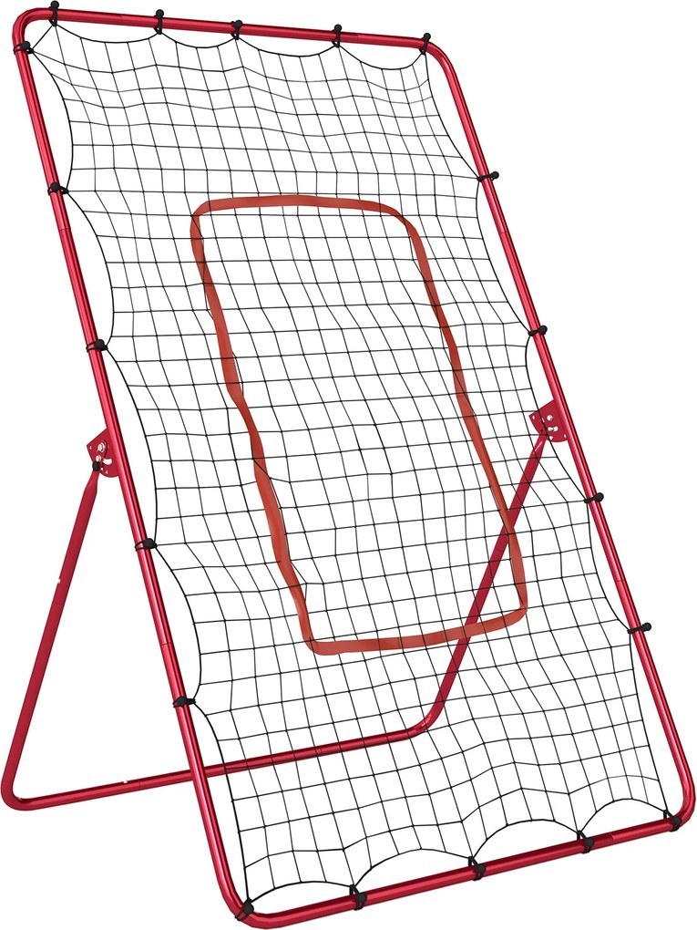 SPORTNOW rede de rebatida portátil para beisebol com 4 ângulos ajustáveis. | Aosom Portugal