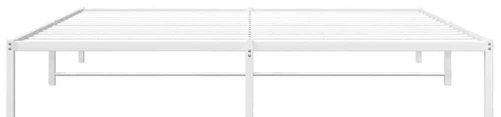Estrutura de cama 193x203 cm metal branco