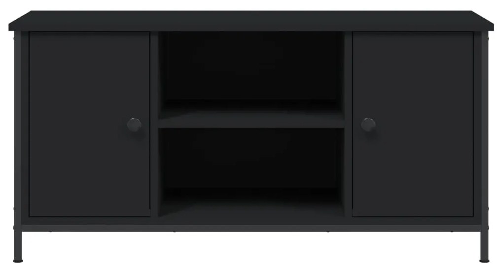 Móvel de TV 100x40x50 cm derivados de madeira preto