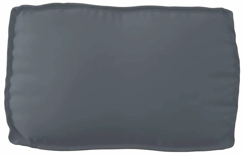 Capa de Palete para encosto Antracite 70x40x12 cm, tecido Oxford.
