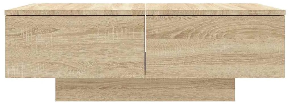 Mesa de centro 90x60x31 cm derivados de madeira carvalho sonoma