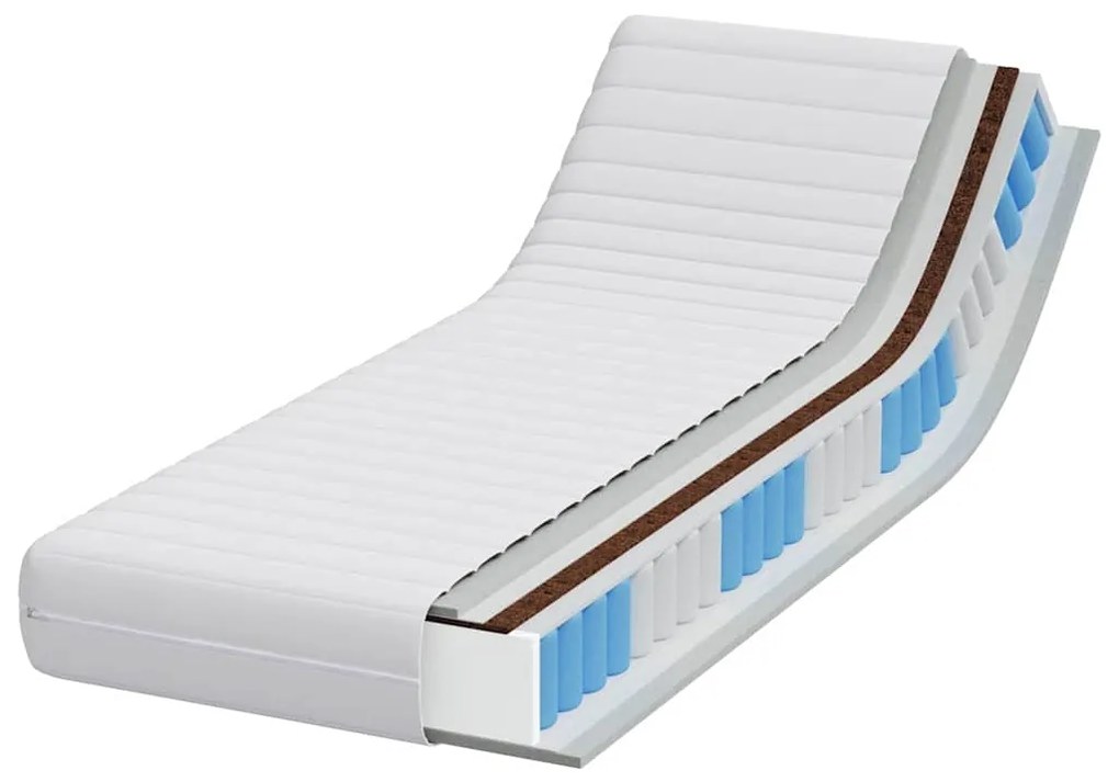 Colchões Branco 80 x 200 cm Tecido 100% poliéster