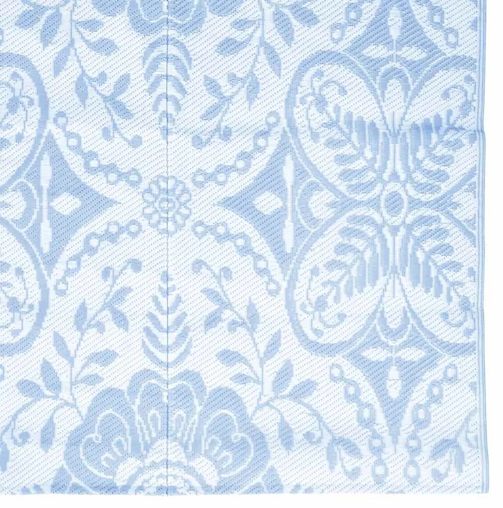 Tapete de exterior 120x180 cm ARAKIL PP azul-bebé