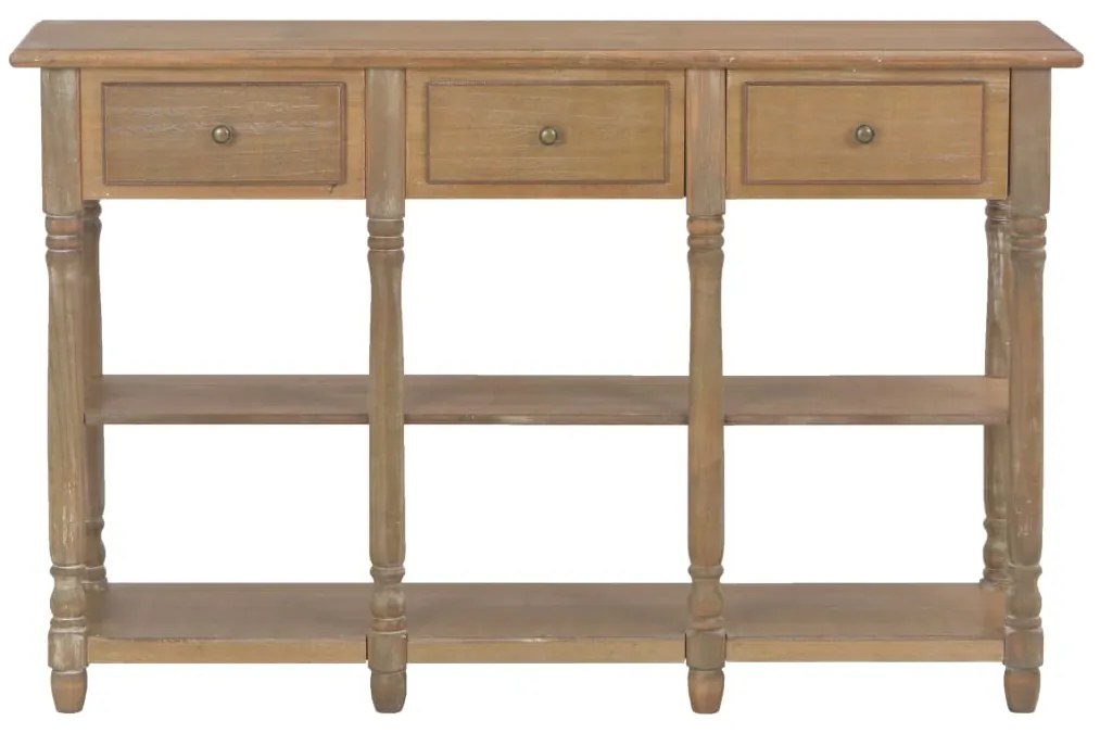 Mesa consola 110x30x76 cm derivados de madeira