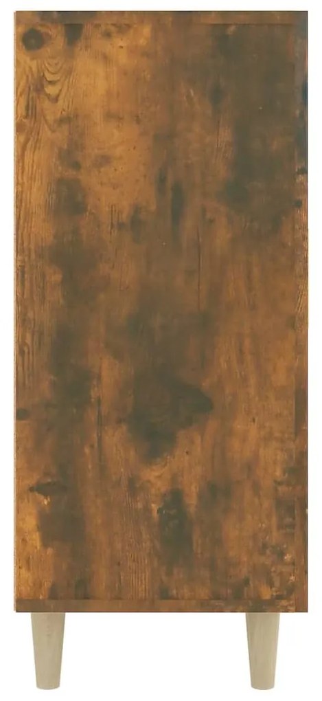 Aparador 90x34x80 cm madeira processada cor carvalho fumado