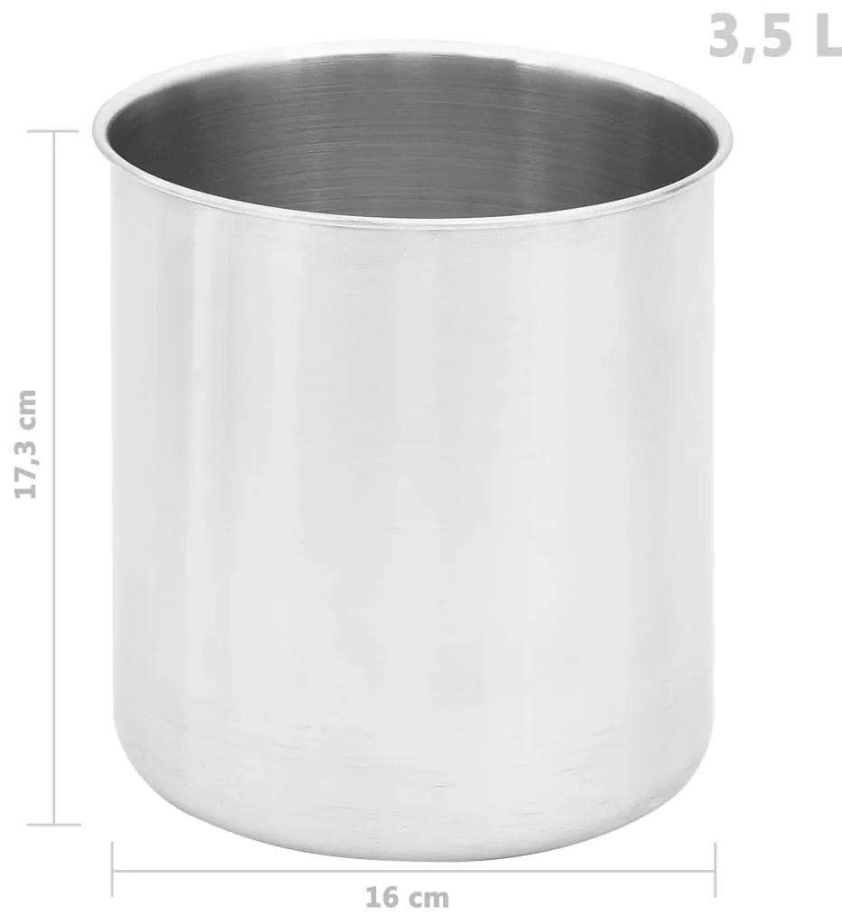 Dispensador de molhos aço inoxidável 2 x 3,5 L