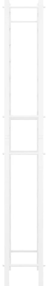 Garrafeira para 96 garrafas metal branco
