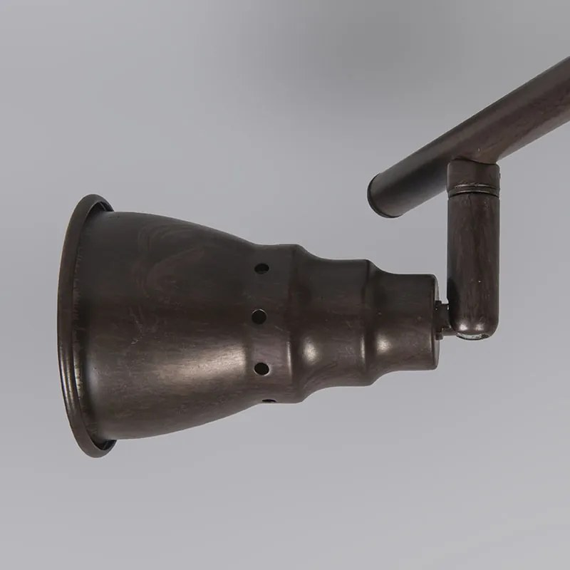 Projetores de teto e parede castanho enferrujado rotativos e inclináveis - Coney 2