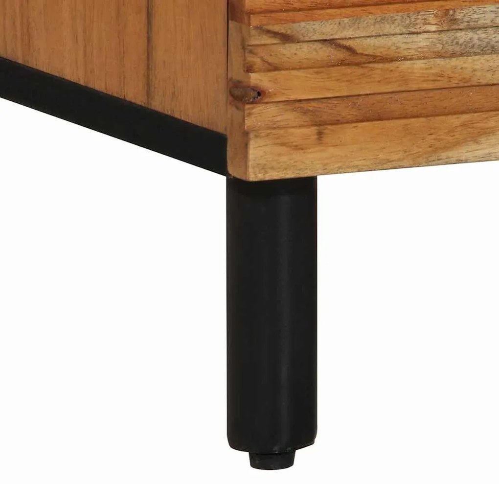Estante 80x33x75 cm Madeira Sólida de Acácia