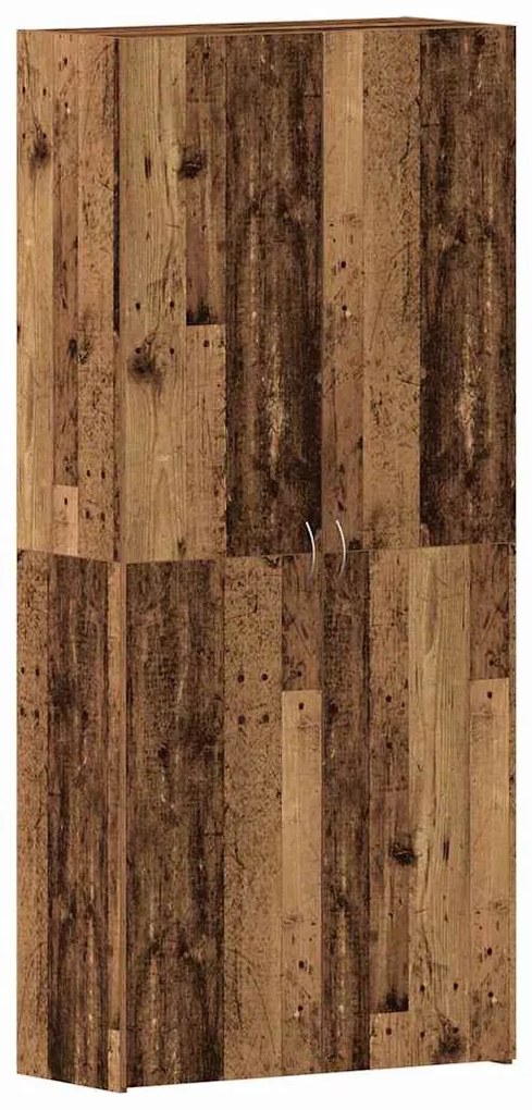 Cabideiro Madeira Velha 80x35,5x180 cm Madeira Engenharia
