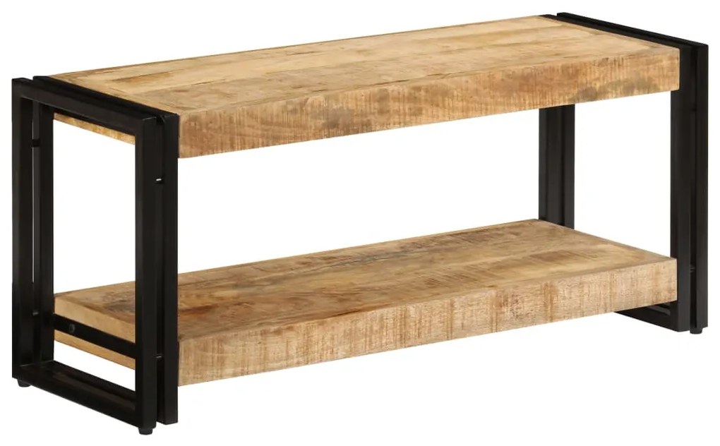 vidaXL Móvel de TV 90x30x40 cm madeira de mangueira maciça