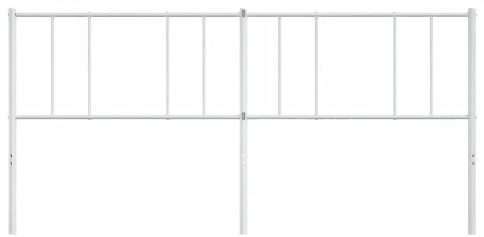 Cabeceira de cama 193 cm metal branco