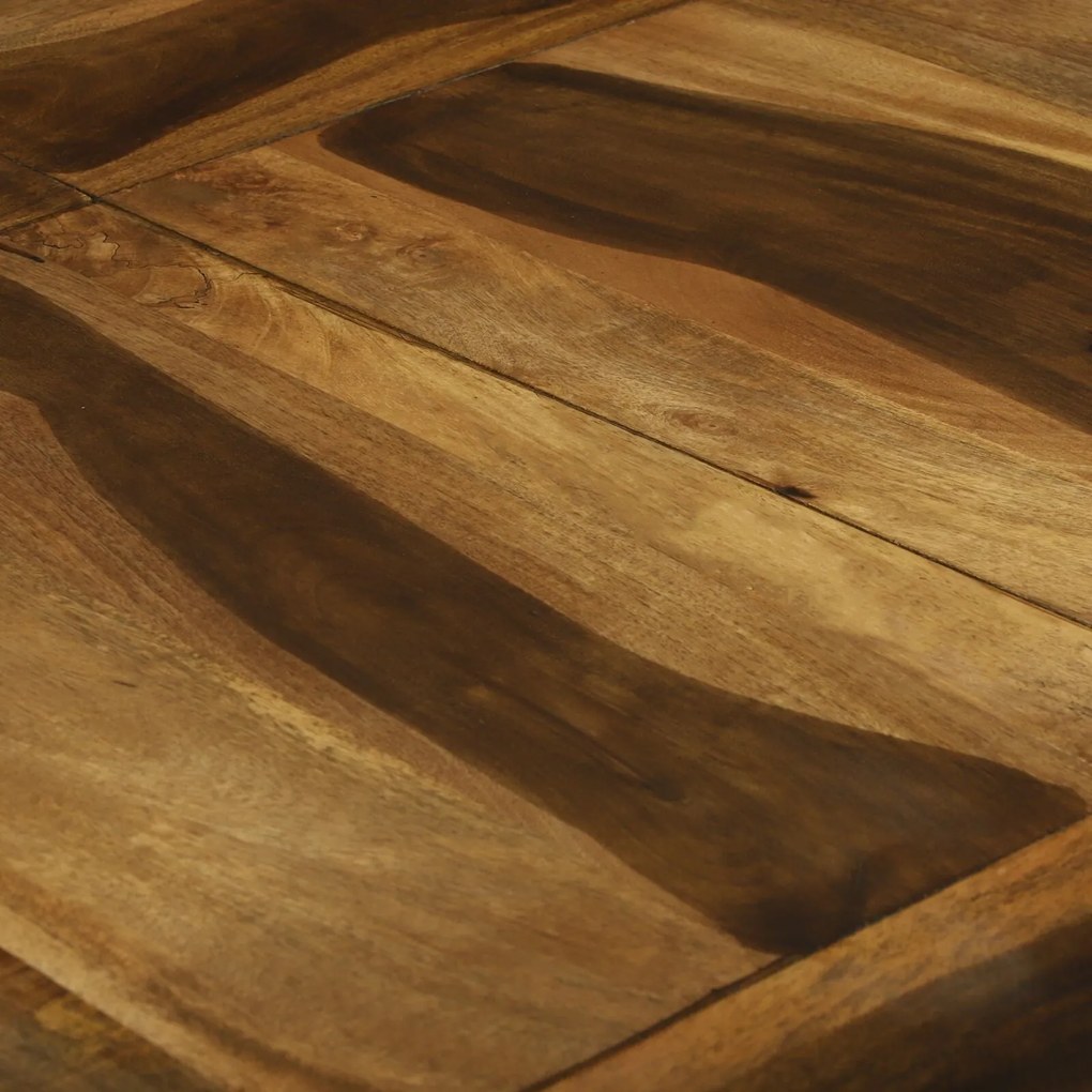 Mesa de Jantar Redonda Ø160x76 cm Madeira de Acácia Sólida