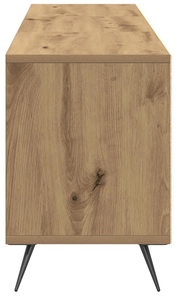 Cabide de TV Carvalho Artisan 150x30x44,5 cm Madeira de Engenharia