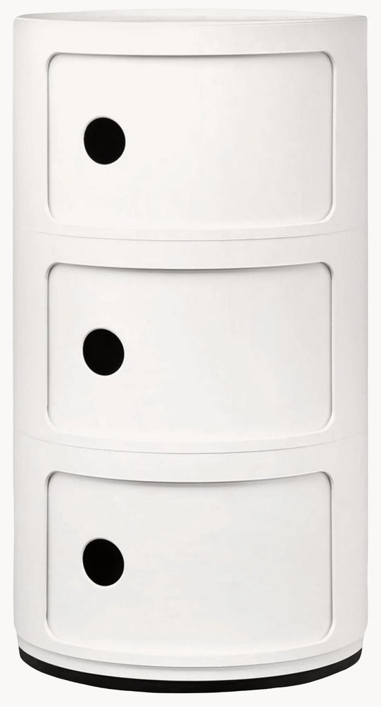 Armário de design Componibili, 3 elementos, Alt 59 cm