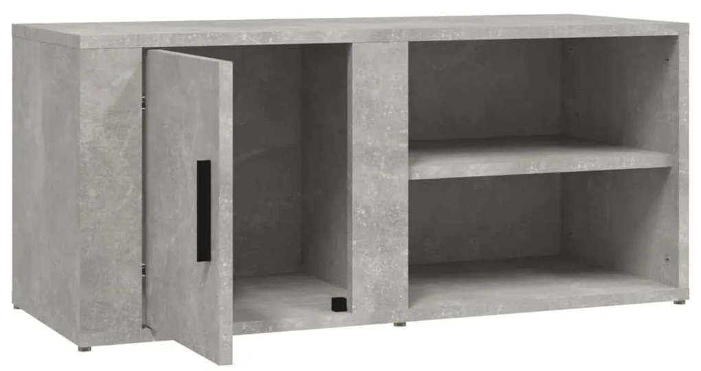 Móveis TV 2 pcs 80x31,5x36 cm derivados madeira cinza cimento