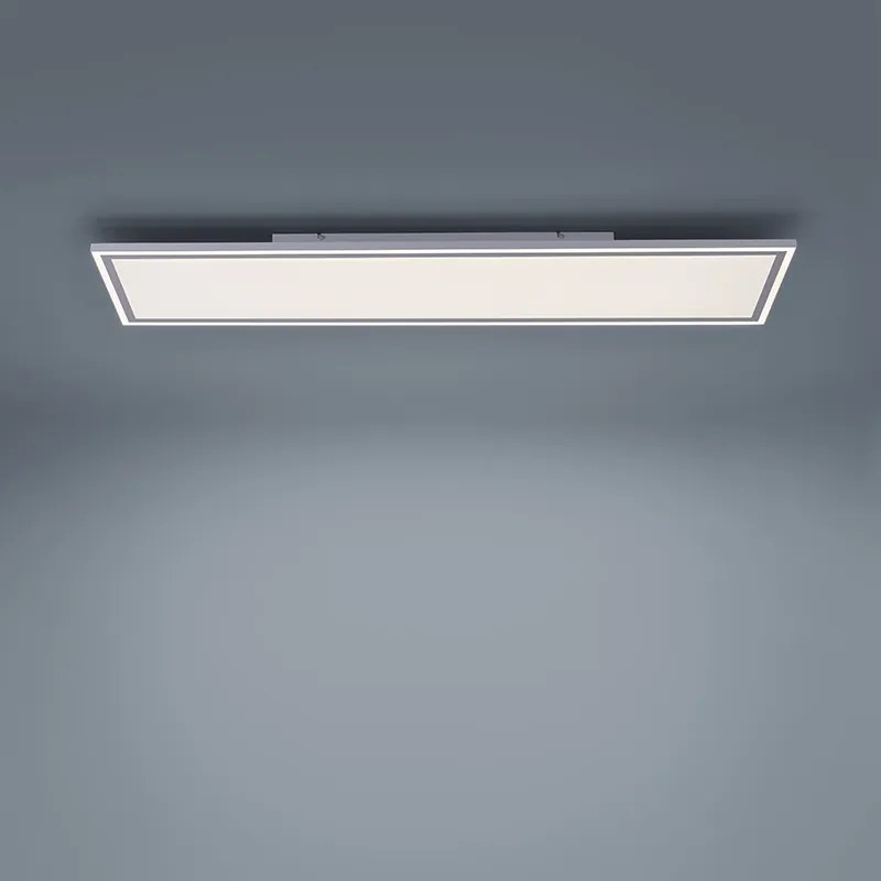 Candeeiro de teto branco 121 cm com LED incluído 2700 - 5000K - Luntani Moderno