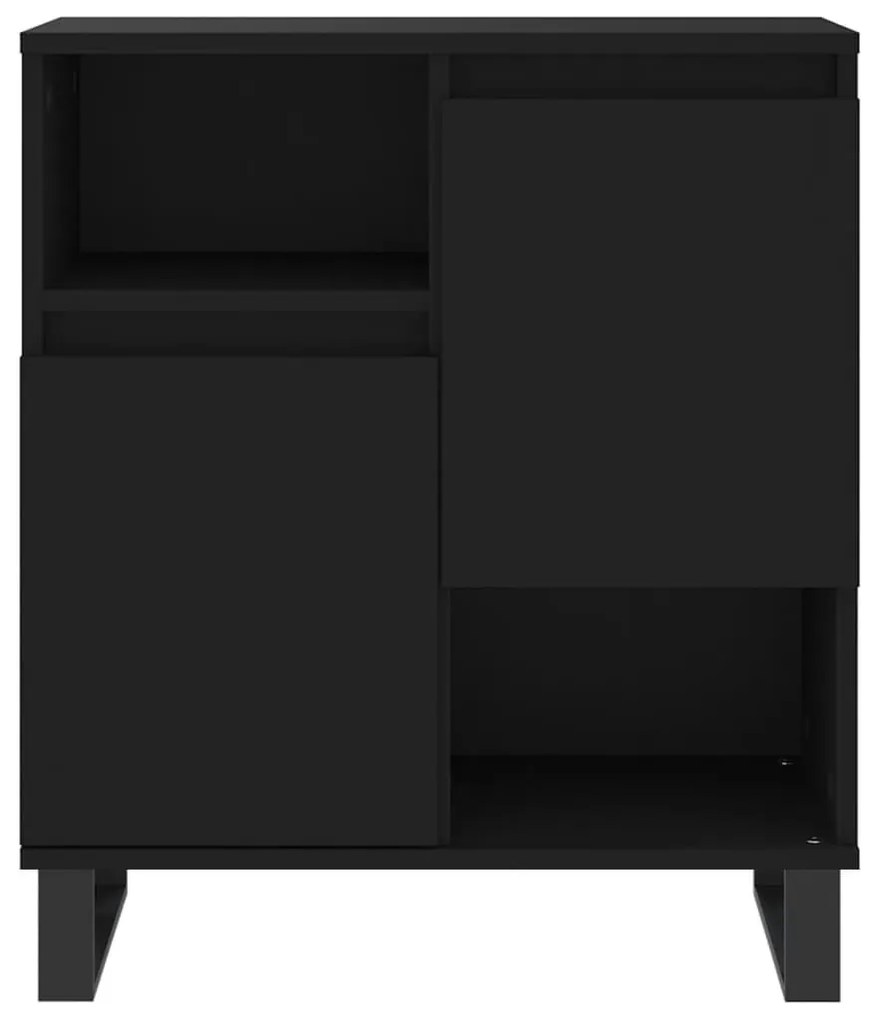 Aparador Portucale de 180cm - Preto - Design Moderno