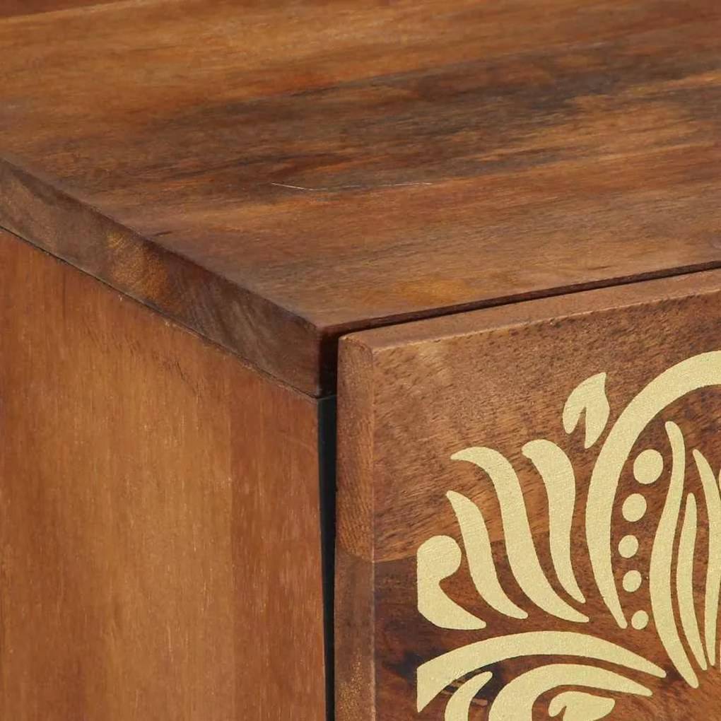 Gabinete de Cabeceira 50x33x60 cm Madeira de Mangueira
