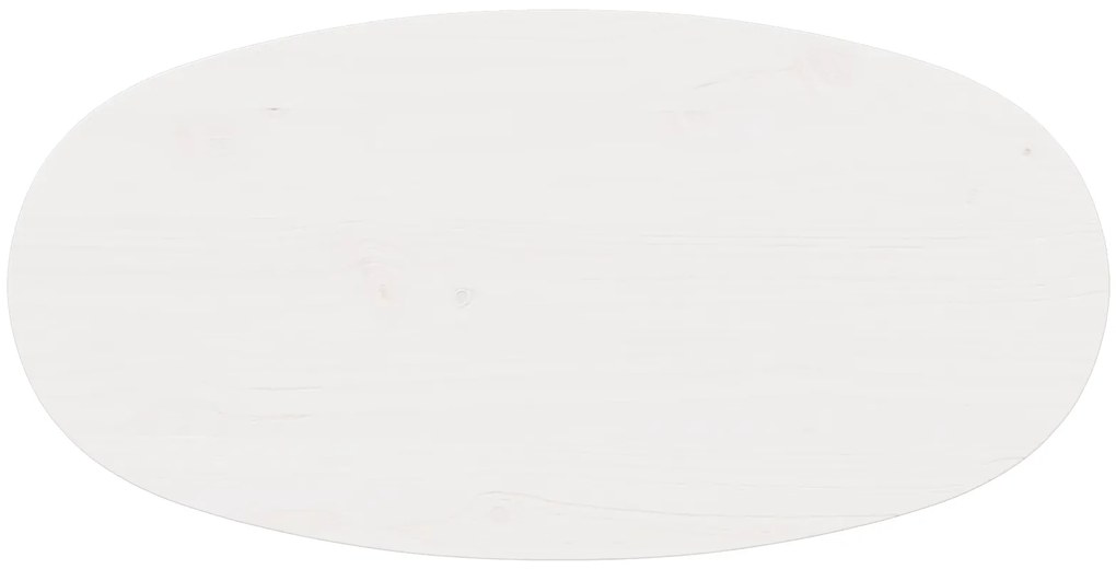 Mesa de centro Branco 80 x 40 x 35 cm