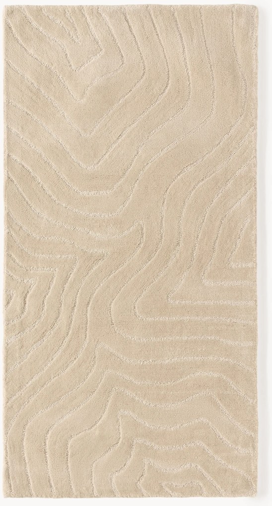 Tapete em lã artesanal Aaron