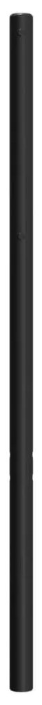 Cabeceira de cama 75 cm metal preto