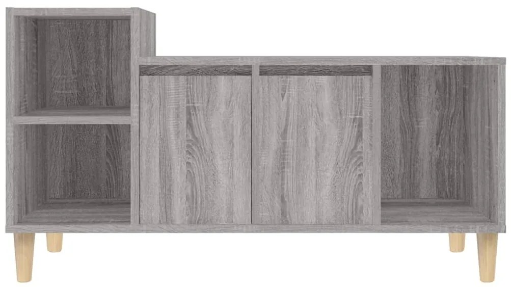 Móvel de TV 100x35x55 cm derivados de madeira cinzento sonoma