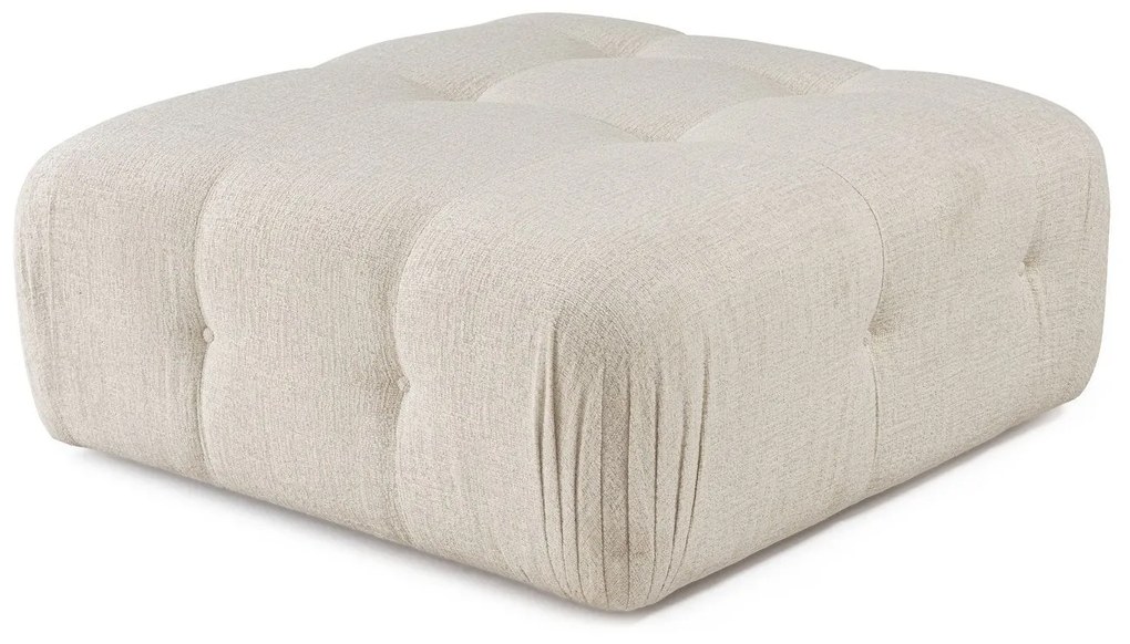 Pouffe Doblo – Cream – 100x100x45 cm