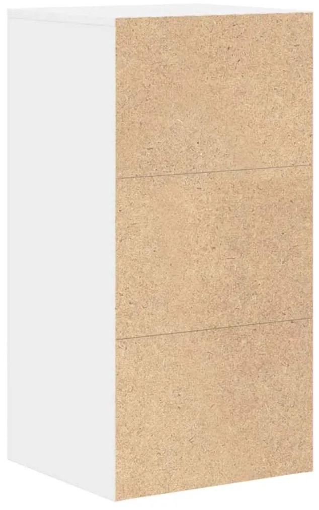 Armário Branco Branco MDF Compacto Armazenamento Armário